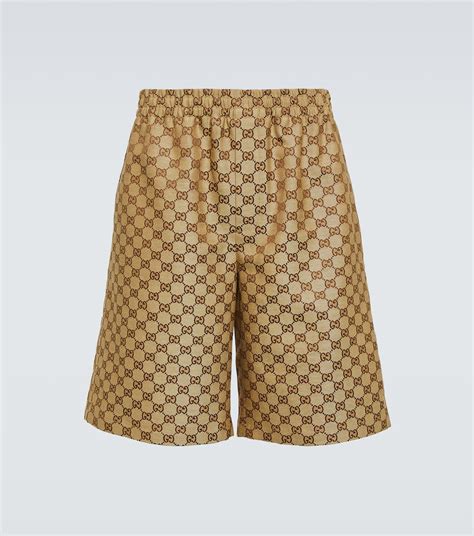 gucci gg canvas shorts|gucci shorts cheap.